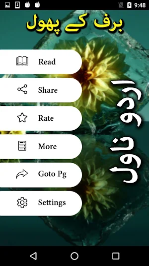 Baraf Ky Phool by Nasir Hussain Urdu Novel Offline Screenshot 1