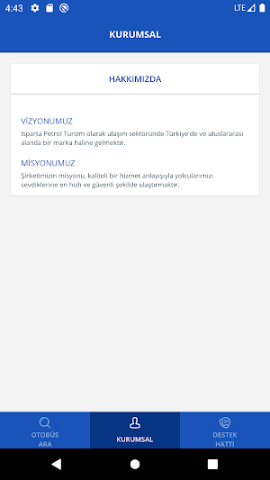 Isparta Petrol Turizm Screenshot 2