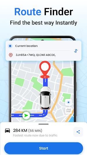 Gps Navigation Map Directions Screenshot 1