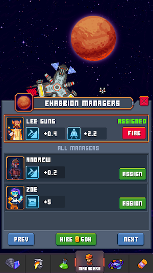Galaxy Idle Miner Screenshot 3