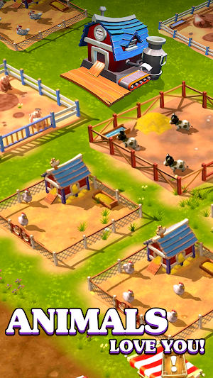 Happy Town Farm: Farming Game Screenshot 3