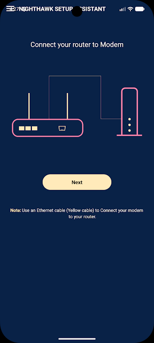 Nighthawk Setup Assistant Screenshot 3