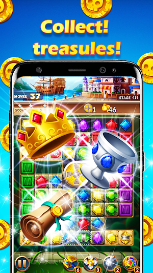 Jewels Crush : Match 3 Mania Screenshot 1