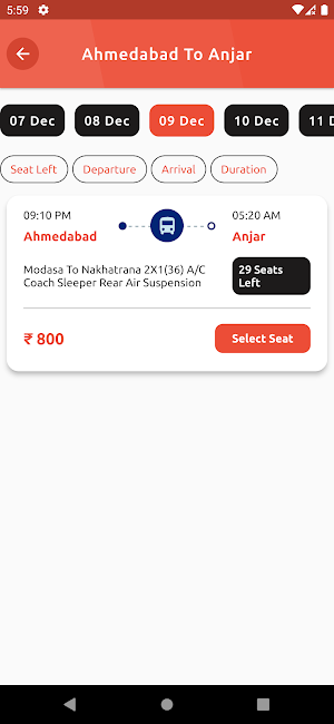 Shree Ram Travels Screenshot 2