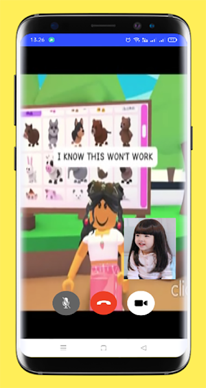 Prank Video Call Adopt Me Pets Screenshot 3