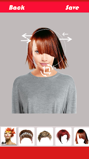Change Hairstyle Screenshot 1