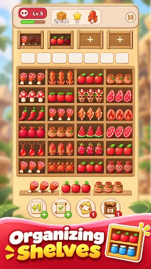 Jungle Shelf: Market Sort Screenshot 0
