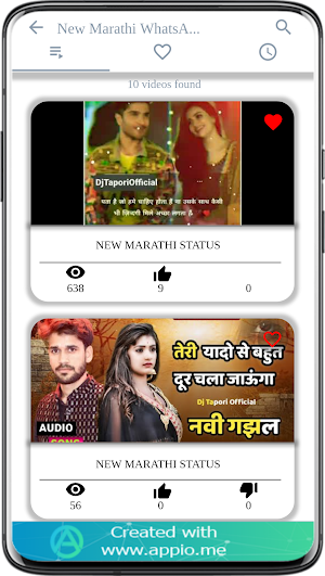 Marathi Status App Screenshot 2