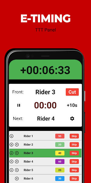 E-Timing TTT Panel Screenshot 0