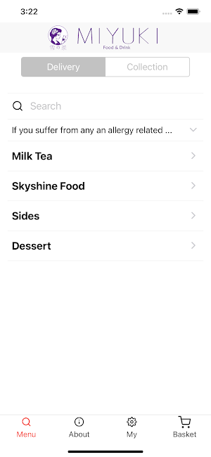MIYUKI FOOD Screenshot 0