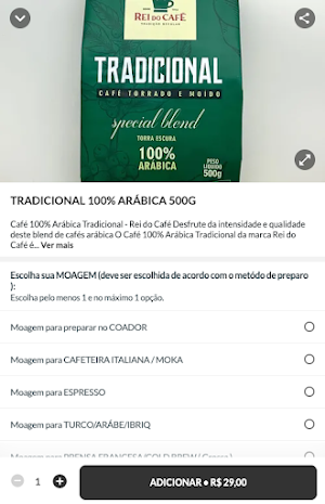 Rei Do Café Screenshot 1