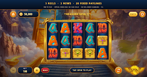 TreaSharee Spin 777 Screenshot 1