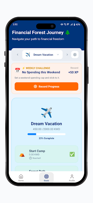 SaveX – Building Saving Habits Screenshot 2