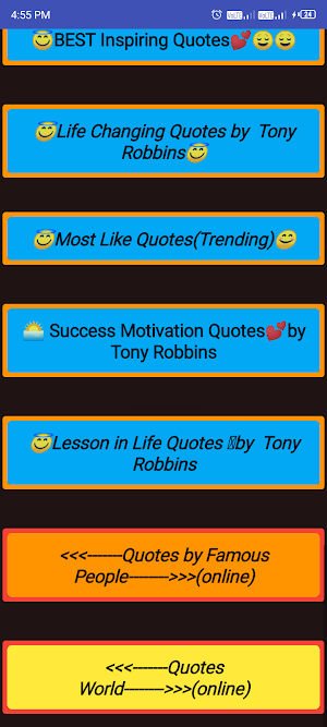 Tony Robbins Quotes Screenshot 0