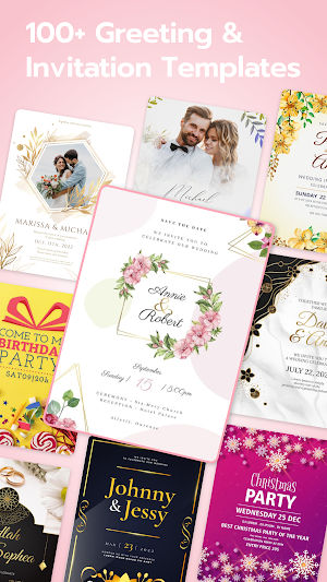 AI Invitation Maker & Designer Screenshot 1