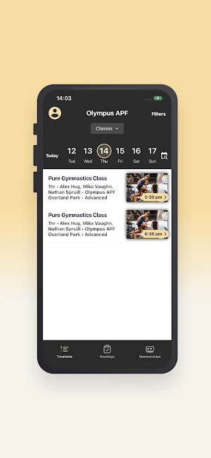 Olympus APF Members Screenshot 3