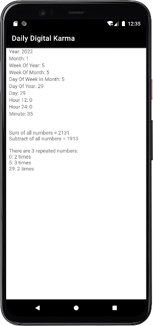 Daily Digital Karma Screenshot 3