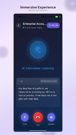 PrepMaster: AI Mock Interview Screenshot 2