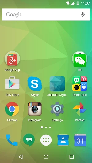 AbstractCrystal Live Wallpaper Screenshot 2