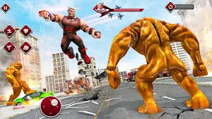 Monster Games Incredible Monster Hero City Battle Screenshot 1