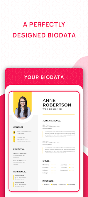 Marriage Biodata Maker App Screenshot 2