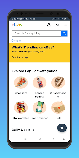 USA Online Shopping app Screenshot 1