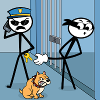 Stickman Thief : Brain Puzzle