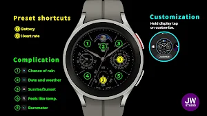 JW122 jwstudio watchface Screenshot 2