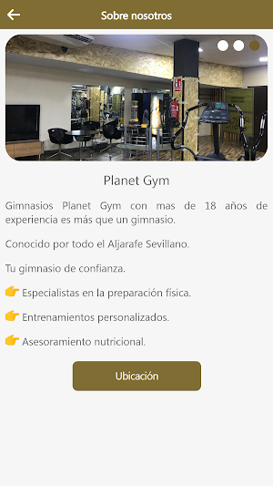 Planet Gym Sport Screenshot 2