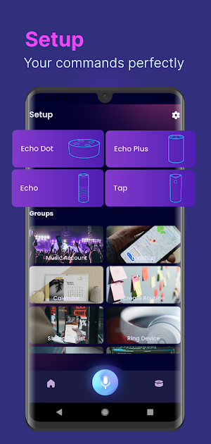 Echo Alexa Voice Assistant App Screenshot 1