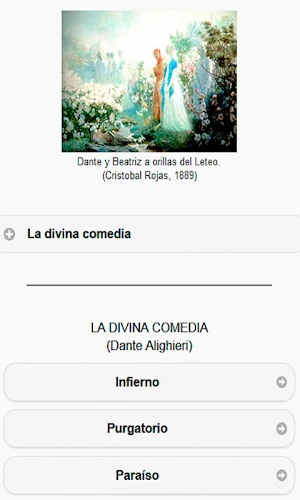 La Divina Comedia - Dante Screenshot 1