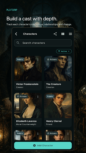 PlotDrip Screenshot 2