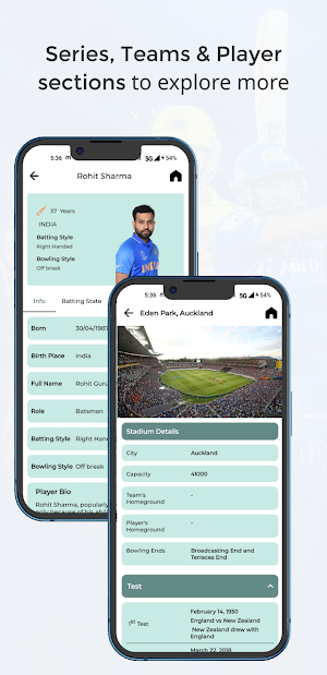 Live Cricket Score Screenshot 2