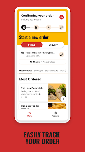 Topz Sandwich Screenshot 2