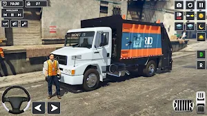 Trash Truck City Cleanup Game Screenshot 3