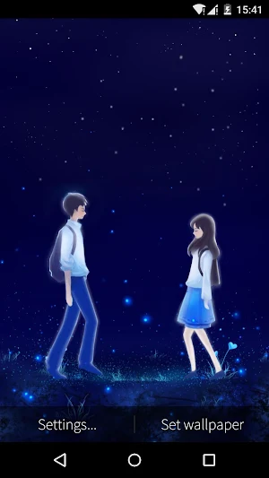 Love and Heart Live Wallpaper Screenshot 2
