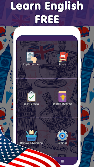 Learn English Free app:Articles:reading & practice Screenshot 0