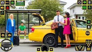 Cab Simulator Game: Taxi Game Screenshot 0