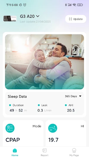 PAP Link Lite: Health Manager Screenshot 0