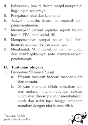 Tuntunan Ibadah Bulan Ramadhan Screenshot 3