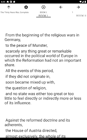 Book, The Thirty Years War, Complete Screenshot 3