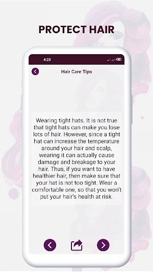 Hair Care Tips Guide Screenshot 2