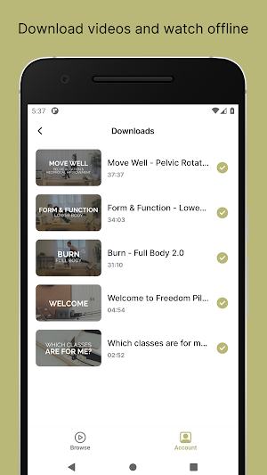 Freedom Pilates On Demand Screenshot 1