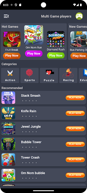 اكتر من 100 لعبة Screenshot 0
