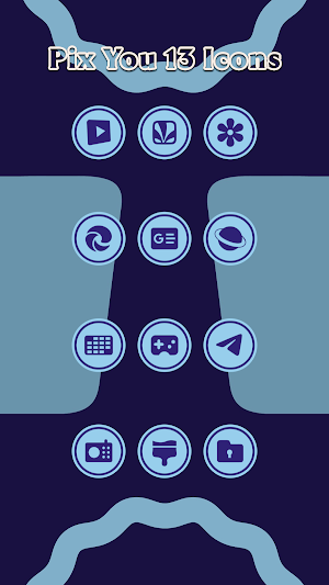 Pix You 13 Cornflower Icons Screenshot 2