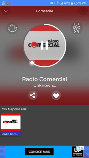 Radio Comercial Portugal Radio Screenshot 1