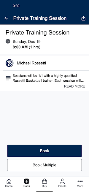 Rossetti Basketball Screenshot 2