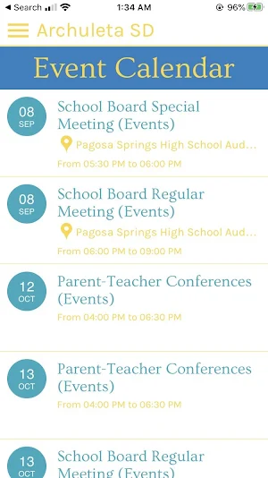 Archuleta School District Screenshot 1