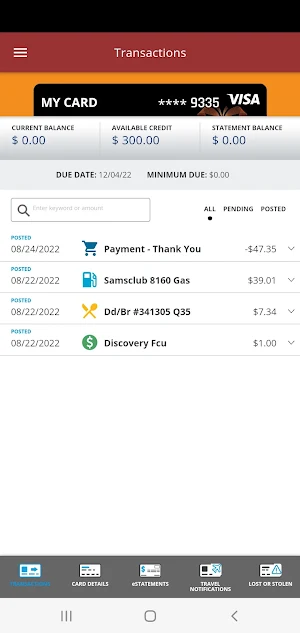 Discovery FCU Cards Screenshot 1