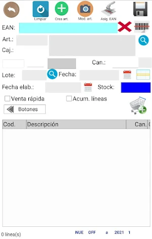 QRecolector V5 Screenshot 1
